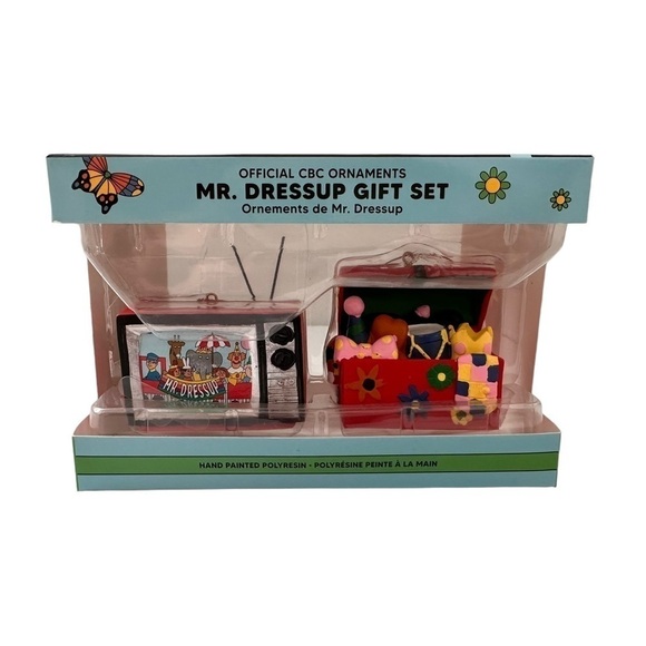 Mr. Dressup TV & Tickle Trunk Ornament Set - Picture 1 of 6